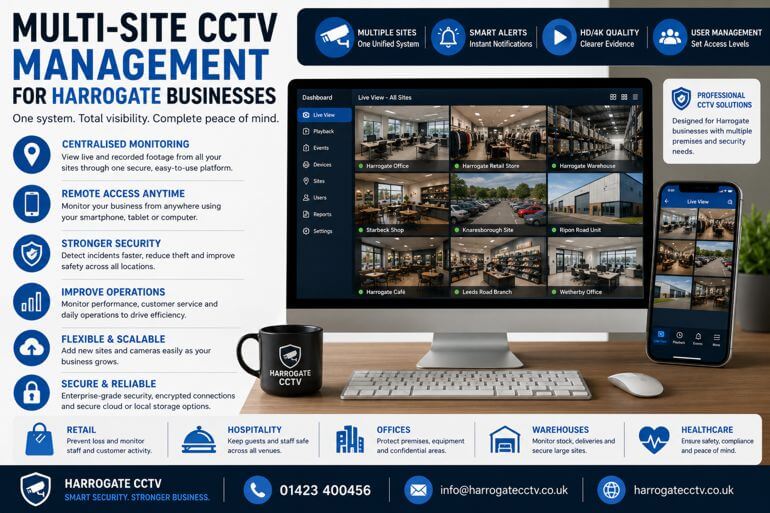 Why Harrogate Businesses Are Investing in Multi-Site CCTV Management